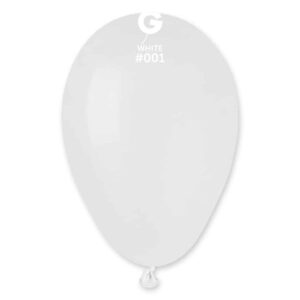 10'' WHİTE GEMAR PASTEL BALON