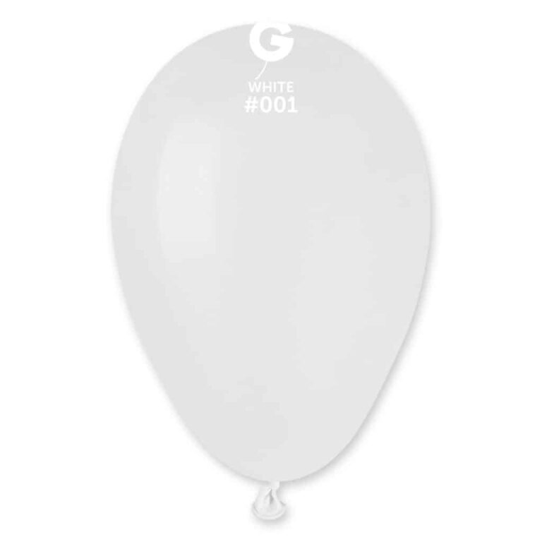 10'' WHİTE GEMAR PASTEL BALON