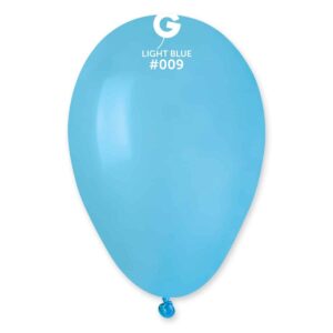 10” LIGHT BLUE GEMAR PASTEL BALON