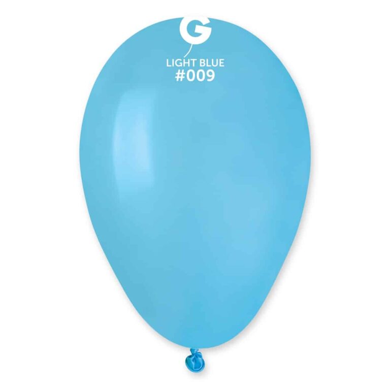 10” LIGHT BLUE GEMAR PASTEL BALON