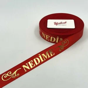 GOLD BASKILI NEDİME KOLLUK 50 METRE KIRMIZI