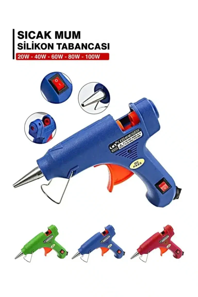 20 WATT MAVİ KÜÇÜK SİLİKON TABANCASI