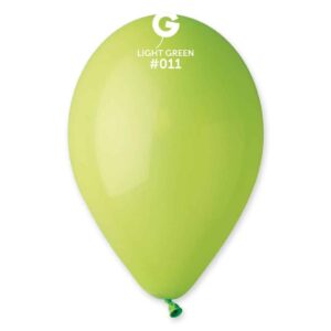 10'' LIGHT GREEN GEMAR PASTEL BALON