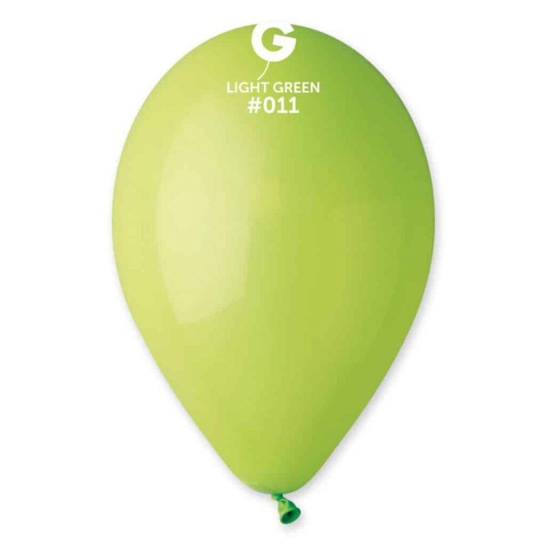 10'' LIGHT GREEN GEMAR PASTEL BALON