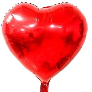 24” KIRMIZI KALPLİ BALON 60 CM