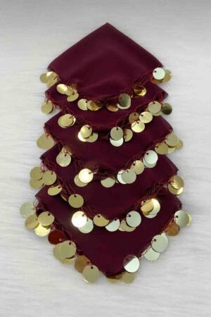 25×25 ŞİFON PULLU HALAY MENDLİ 8 RENK - Görsel 8