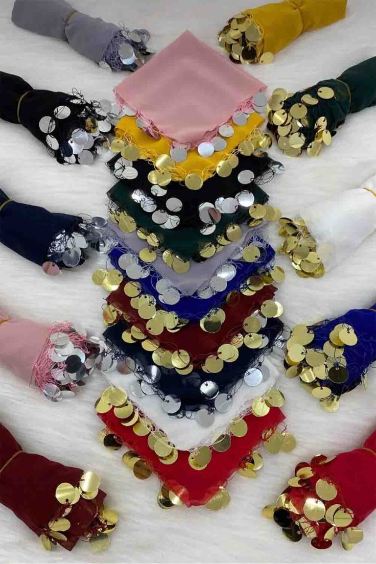 25×25 ŞİFON PULLU HALAY MENDLİ 8 RENK