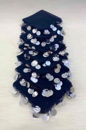 25×25 ŞİFON PULLU HALAY MENDLİ 8 RENK - Görsel 4