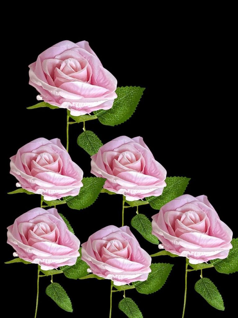 KADİFE TEK GÜL PEMBE