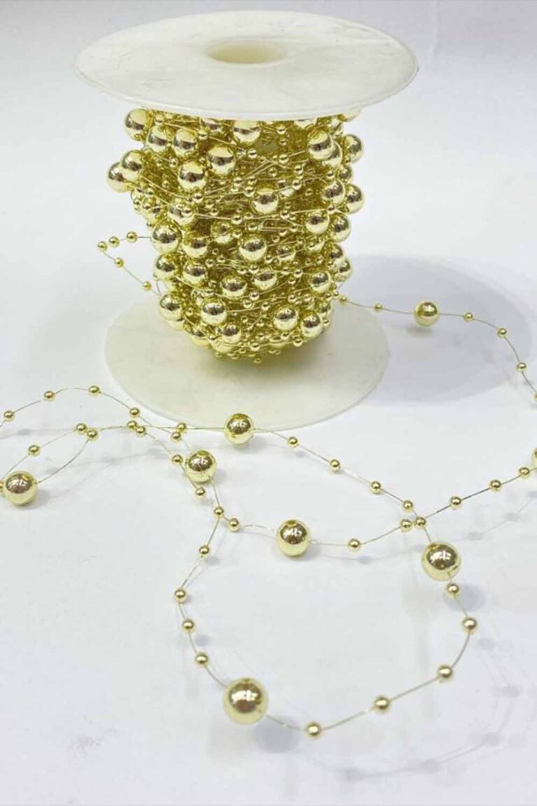 GOLD MİSİNALI ŞERİT İNCİ 30 METRE