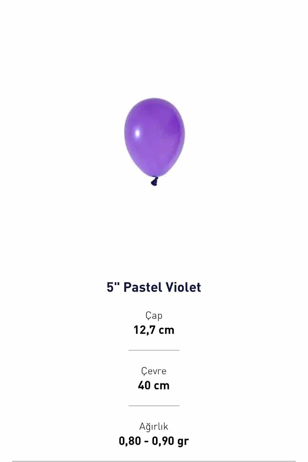 5 PASTEL VİOLET
