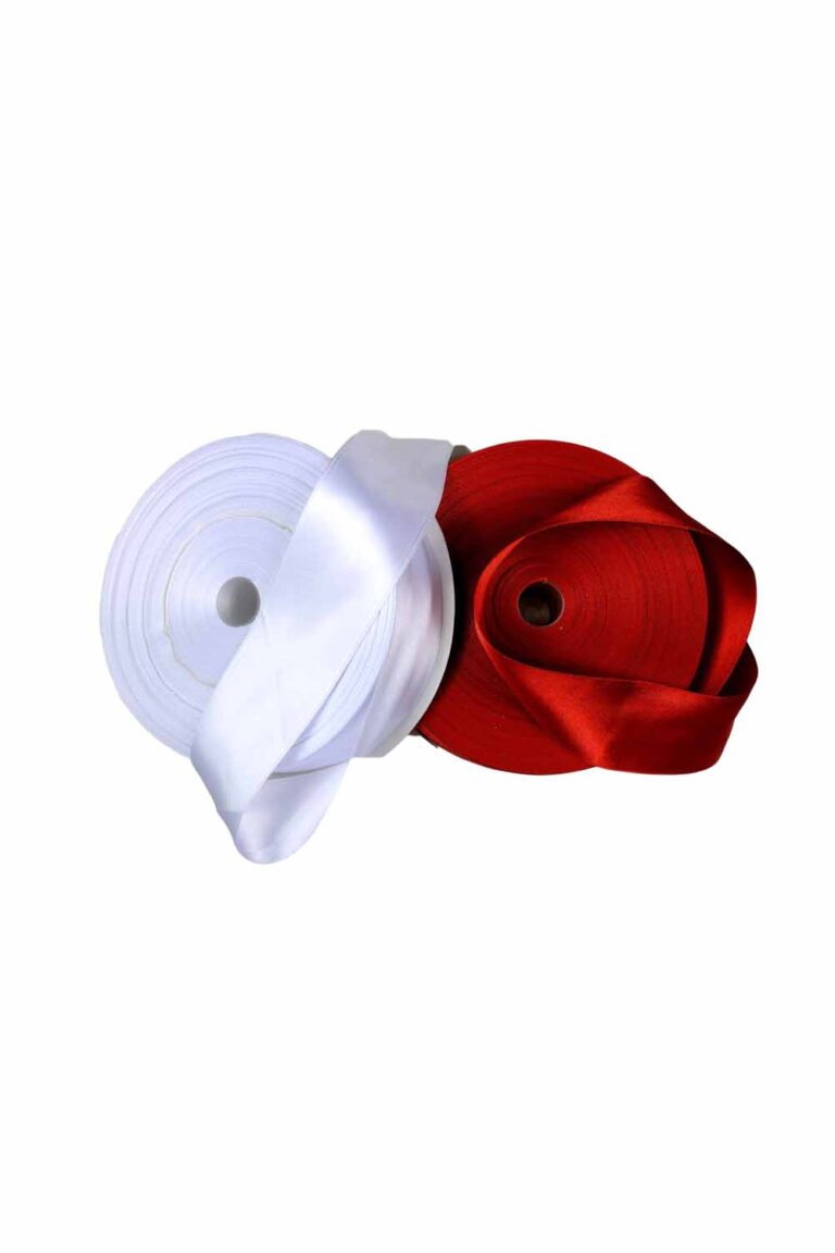 6 CM SATEN ŞERİT 100 METRE 2 RENK