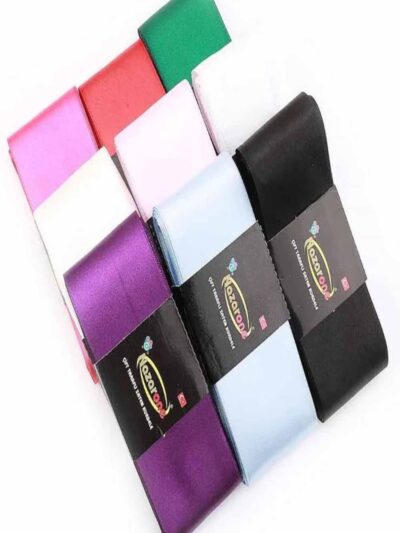 6 Cm Saten Şerit 10 Metre Top
