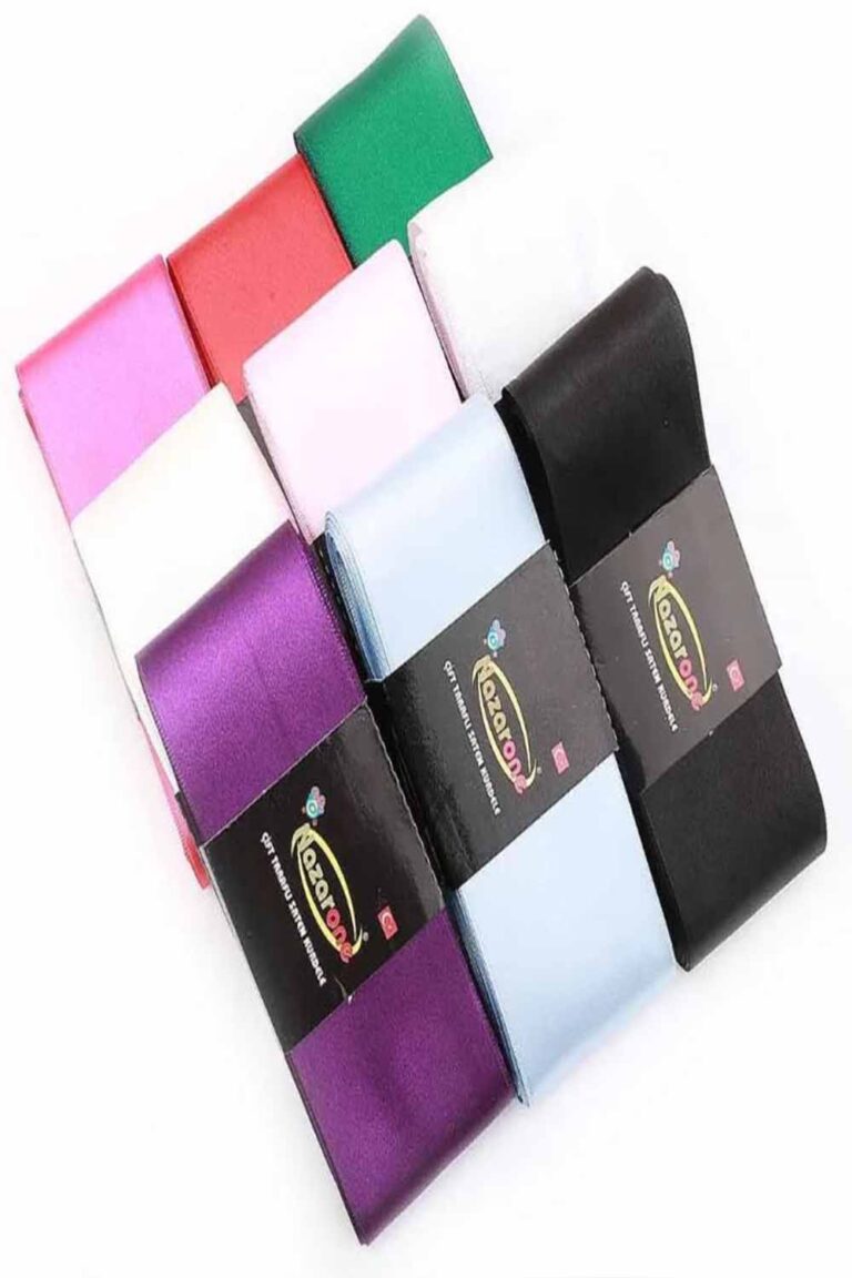 6 Cm Saten Şerit 10 Metre Top