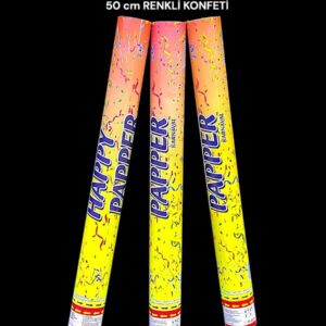 5'Lİ ALIM RENKLİ KONFETİ 50 CM