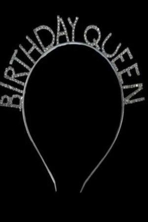 GOLD BİRTDAY QUEEN TAÇ TAŞLI