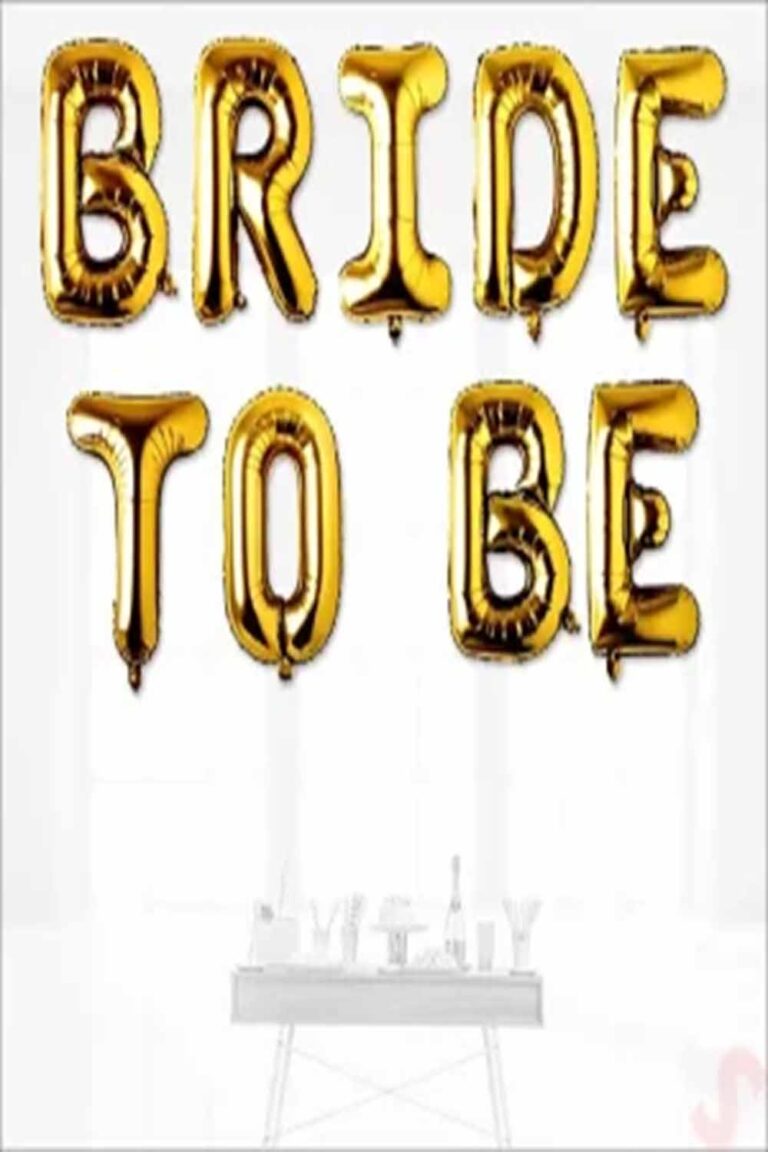 BRİDE GOLD TO BE BALON