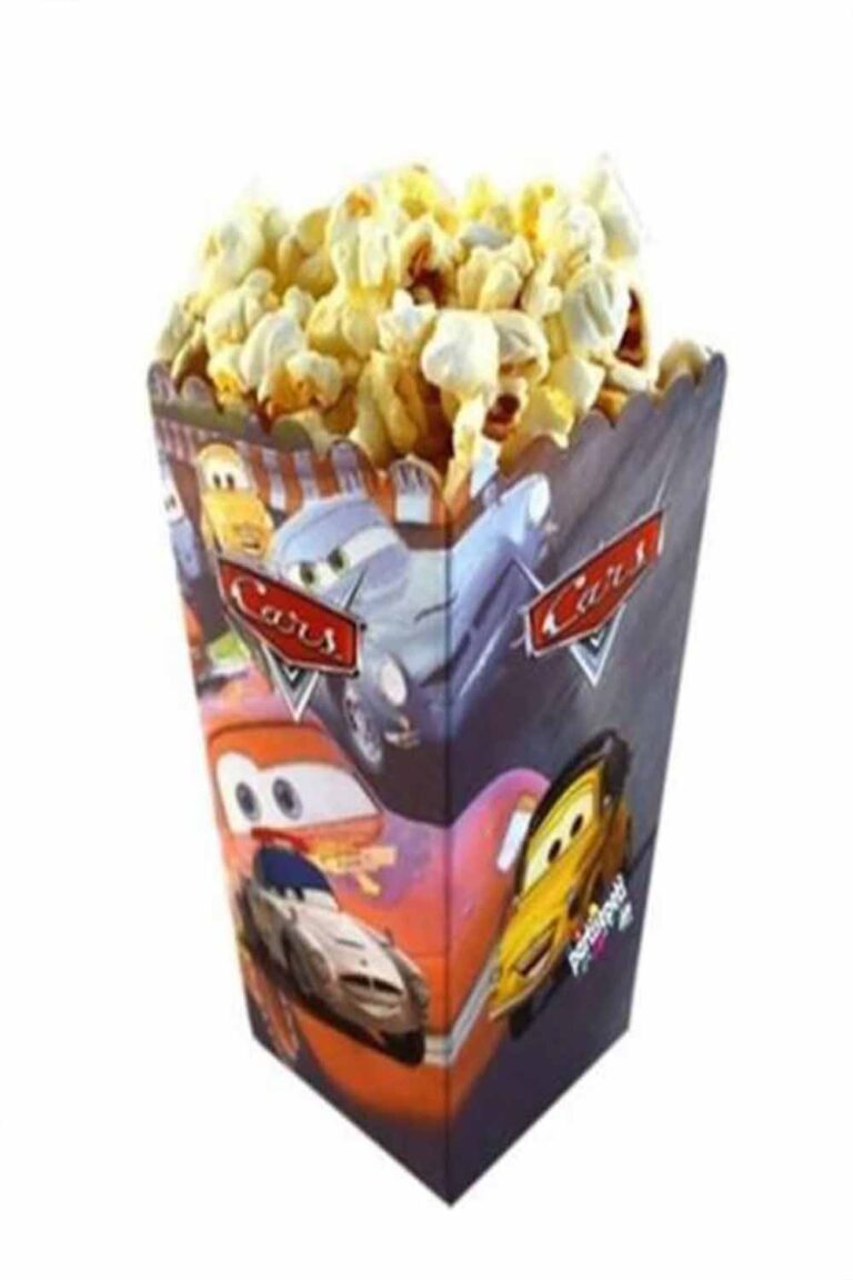 ŞİMŞEK MCQUEEN KARAKTERLİ MISIRLIK 8 ADET