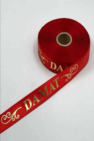 Baskılı Sağdıç Kolluk 50 Metre Kırmızı