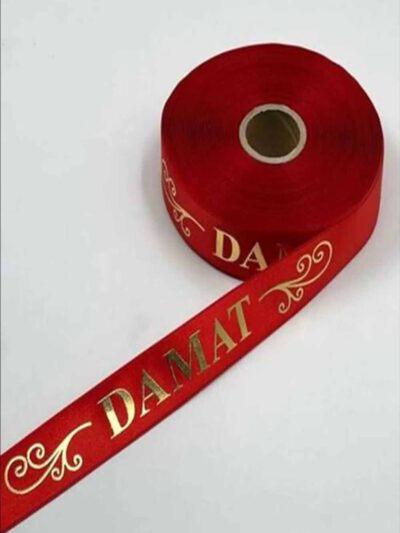 Baskılı Sağdıç Kolluk 50 Metre Kırmızı