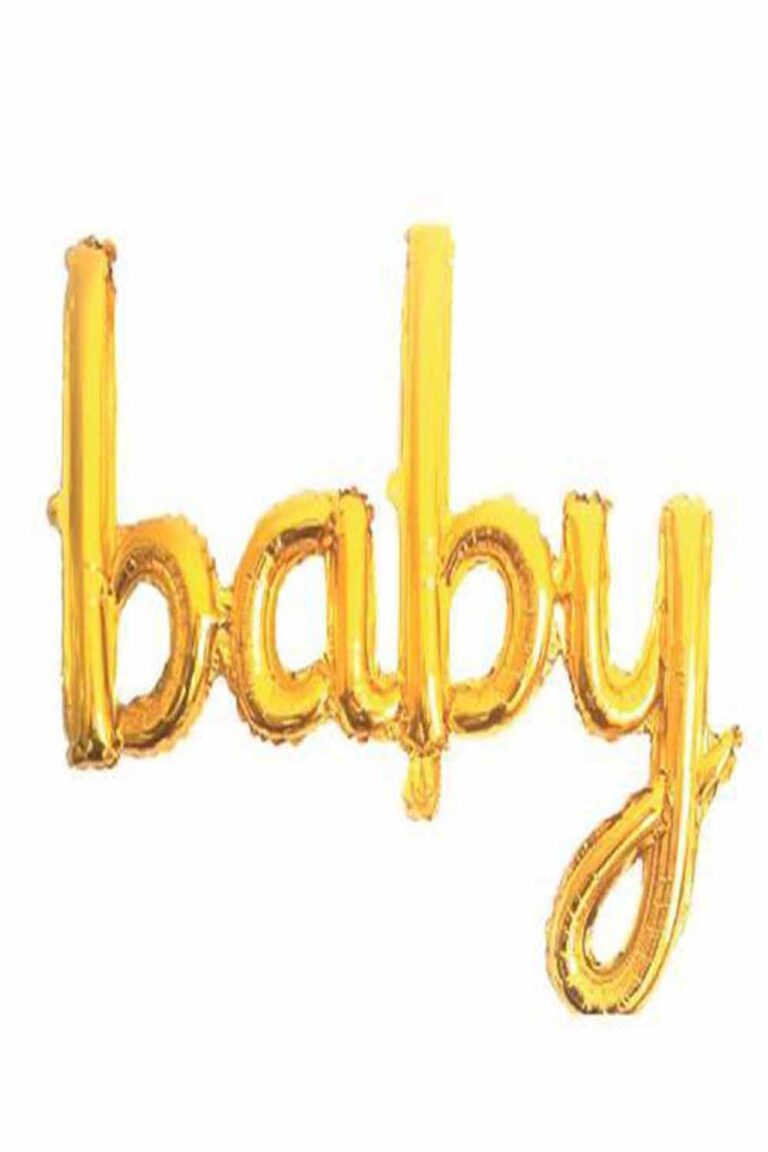 40'' BABY GOLD FOLYO BALON