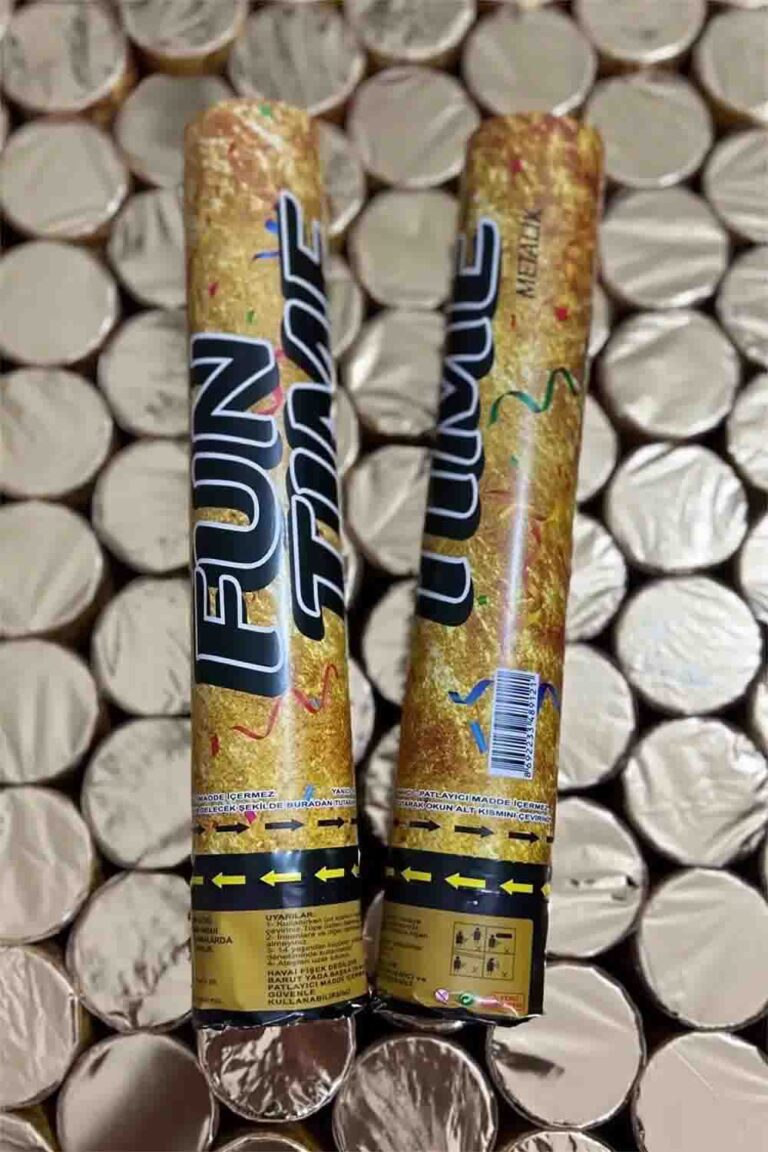 TEKLİ ALIM GOLD GÜMÜŞ KONFETİ 30 CM 