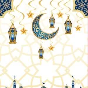 RAMAZAN AYI MAVİ HİLAL SARKIT SÜS - Görsel 1