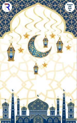 RAMAZAN AYI MAVİ HİLAL SARKIT SÜS