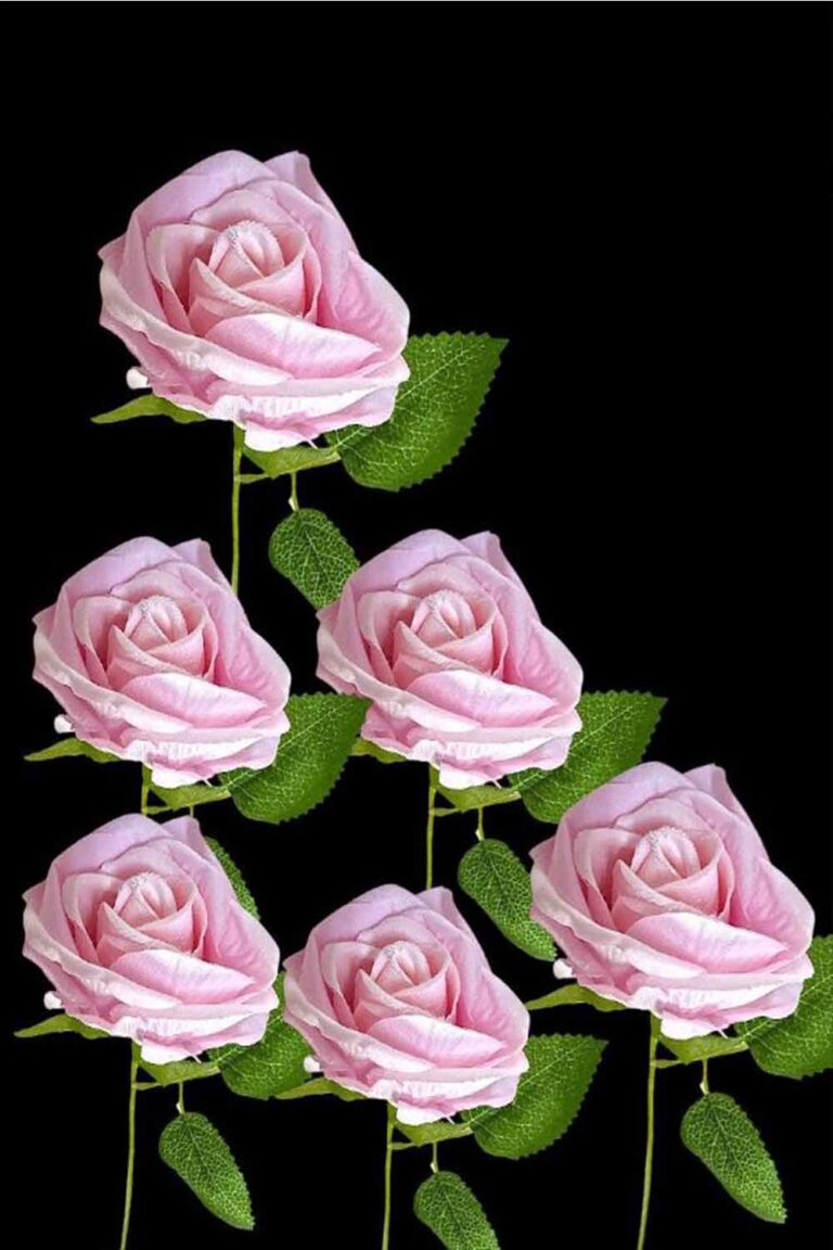 KADİFE TEK GÜL PEMBE