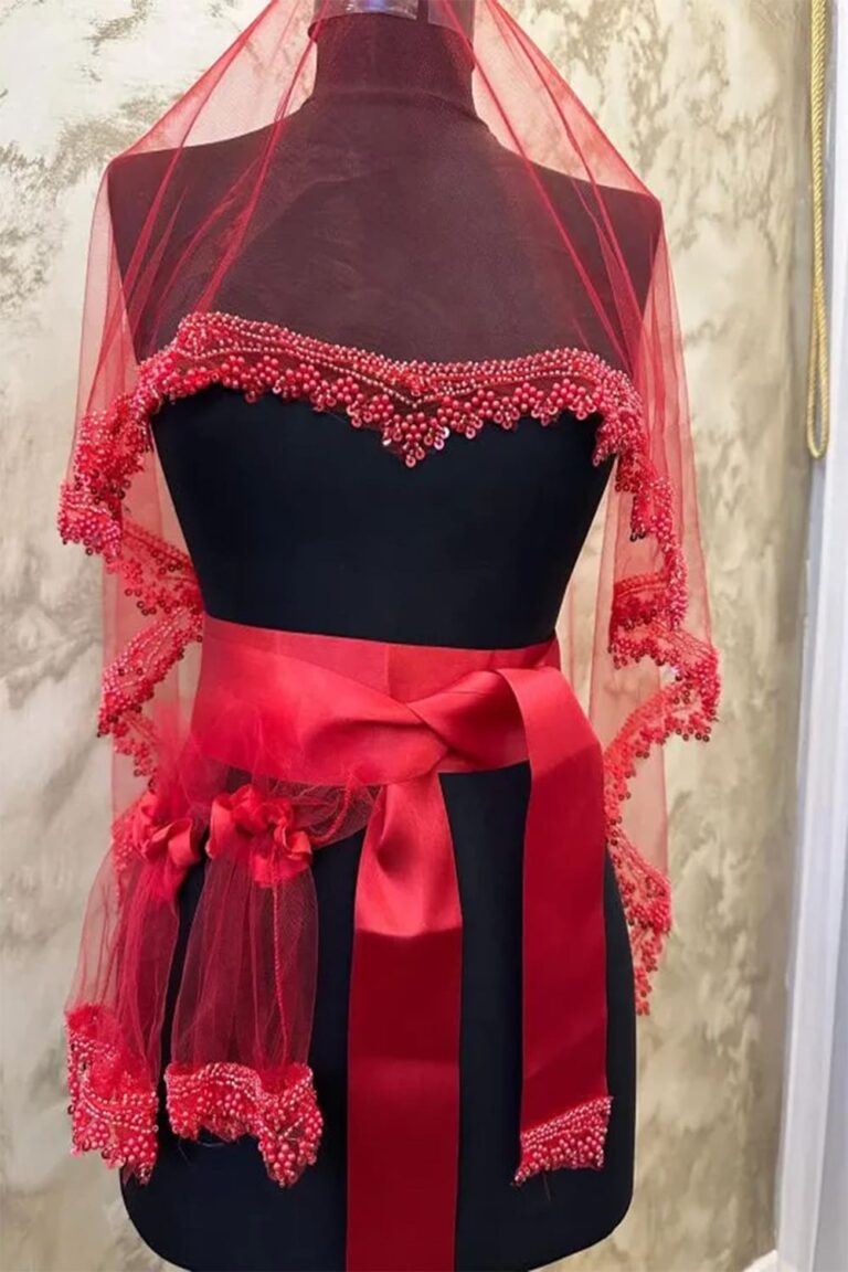 KIRMIIZI BONCUKLU ÜZÜM MODEL DUVAK 3'LÜ SET