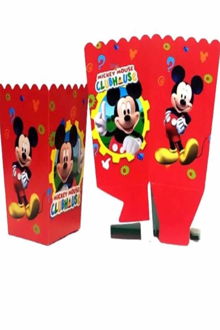 MİCKEY KARAKTERLİ MISIRLIK 8 ADET
