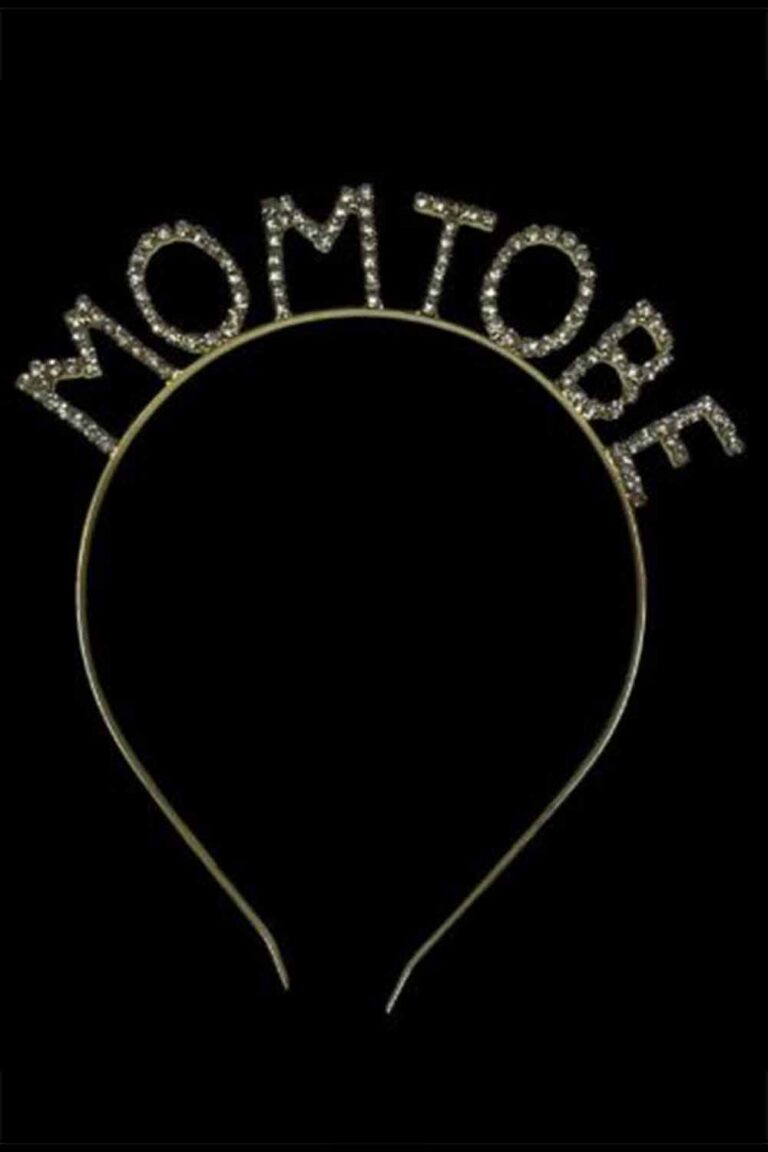 GOLD MOM TO BE TAÇ TAŞLI