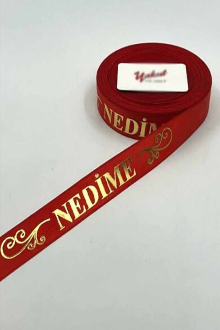 GOLD BASKILI NEDİME KOLLUK 50 METRE KIRMIZI