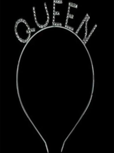 SİLVER BİRTDAY QUEEN TAÇ TAŞLI