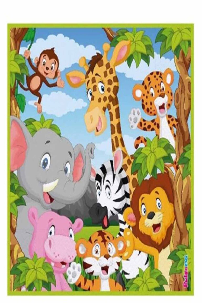 Peçete Safari 25 Adet Kağıt Peçete Doğum Günü Parti Süsleme