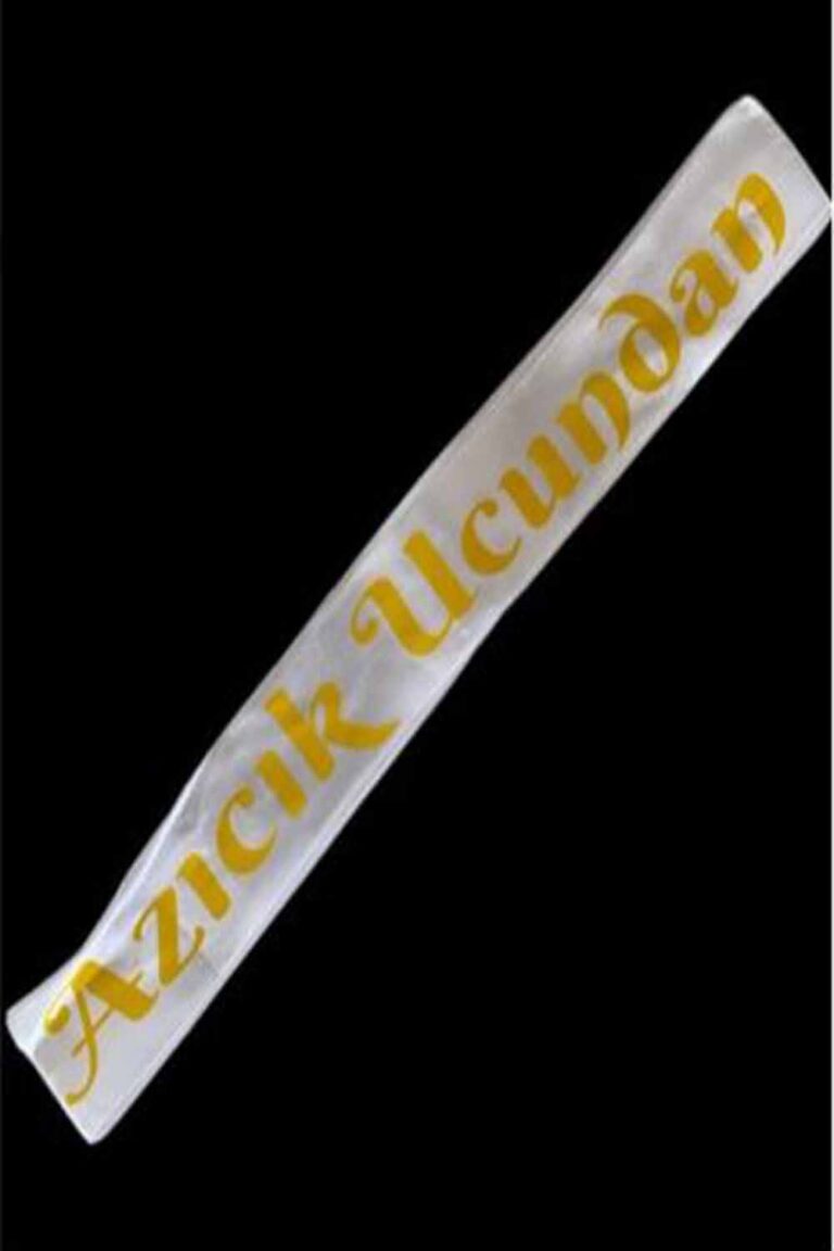 AZICIK UCUNDAN YAZILI SÜNNET KEMERİ