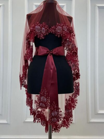 BORDO VİP GELİN DUVAK SETİ