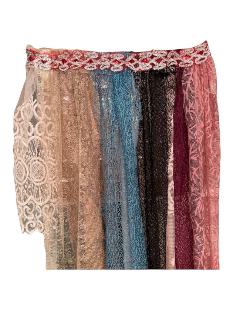RENGARENK TÜLLÜ HENNA KEMER
