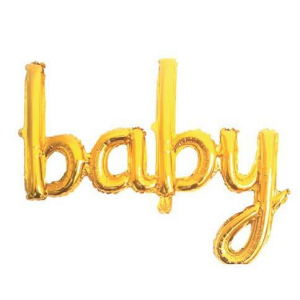40'' BABY GOLD FOLYO BALON