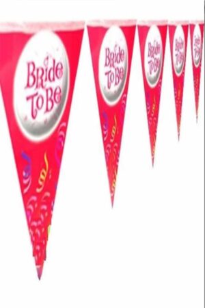 Bride To Be Yazılı Flama 10 Adet