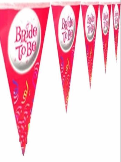 Bride To Be Yazılı Flama 10 Adet