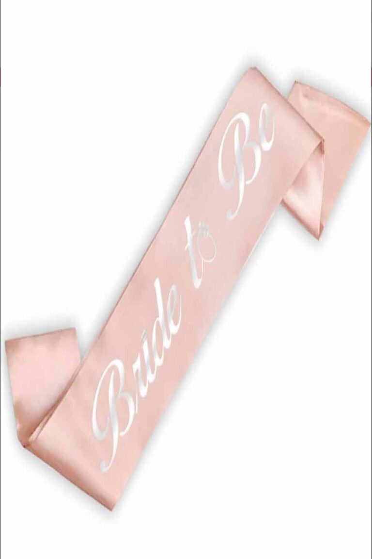 Bride To Be Gold-Gümüş-Rose Yazılı Kuşak