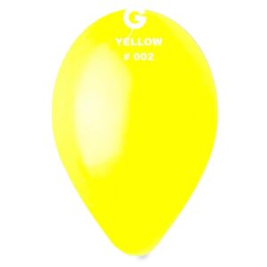 10'' YELLOW GEMAR PASTEL BALON