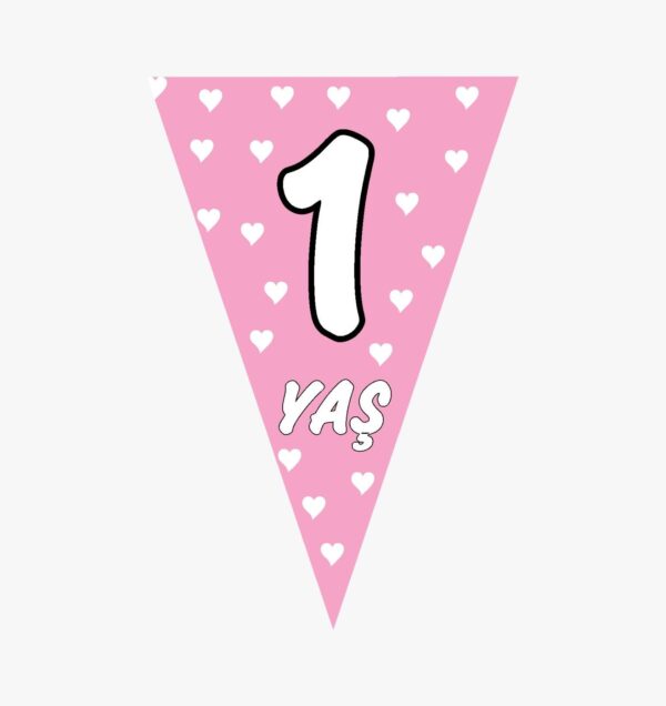 Flama 1 Yaş Pembe
