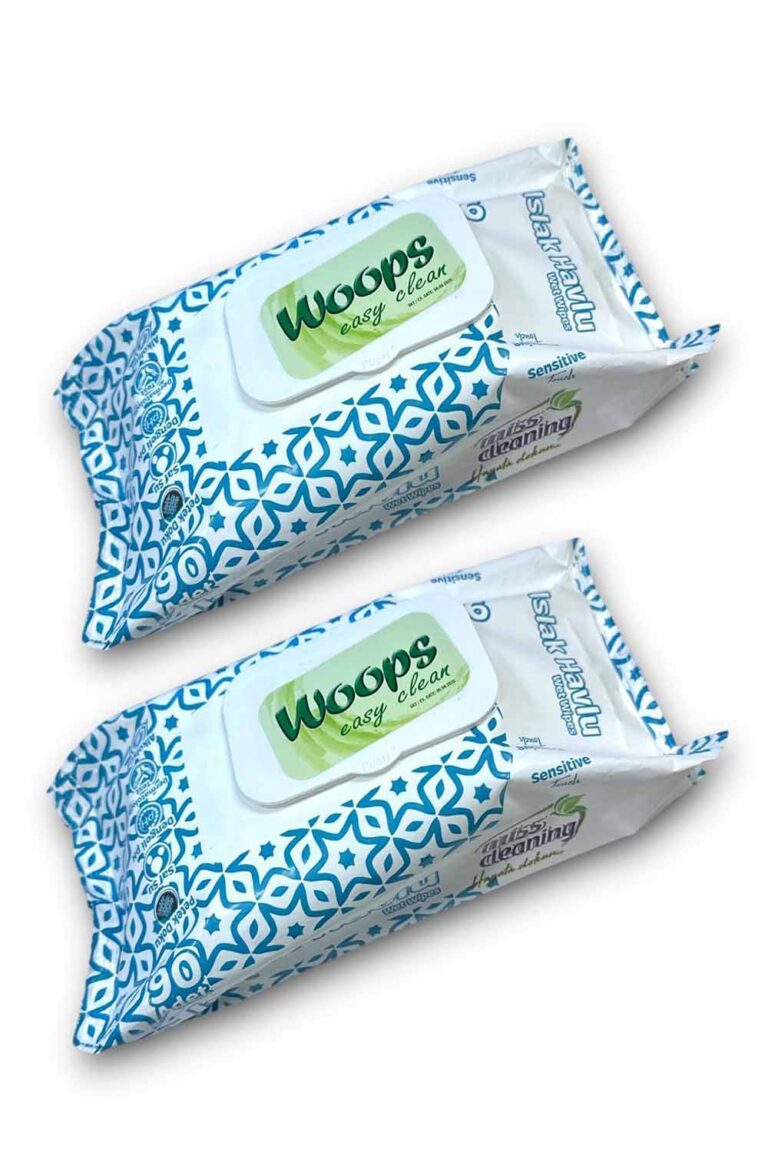 WOOPS EASY CLEAN ISLAK MENDİL 90'LI