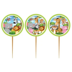 HAPPY BİRTHDAY SAFARİ KARAKTERLİ  KÜRDAN 20'Lİ PAKET