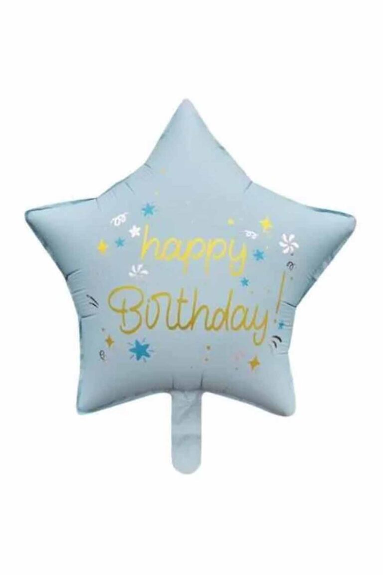 18'' YILDIZ FOLYO BALON 8 RENK