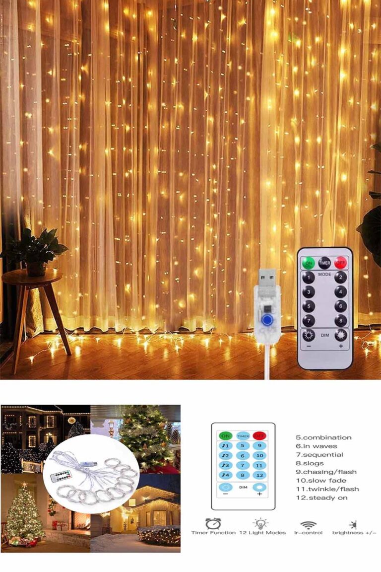 3x2 GÜN IŞIĞI PERİ LED USB KUMANDALI 8 ANİMASYONLU