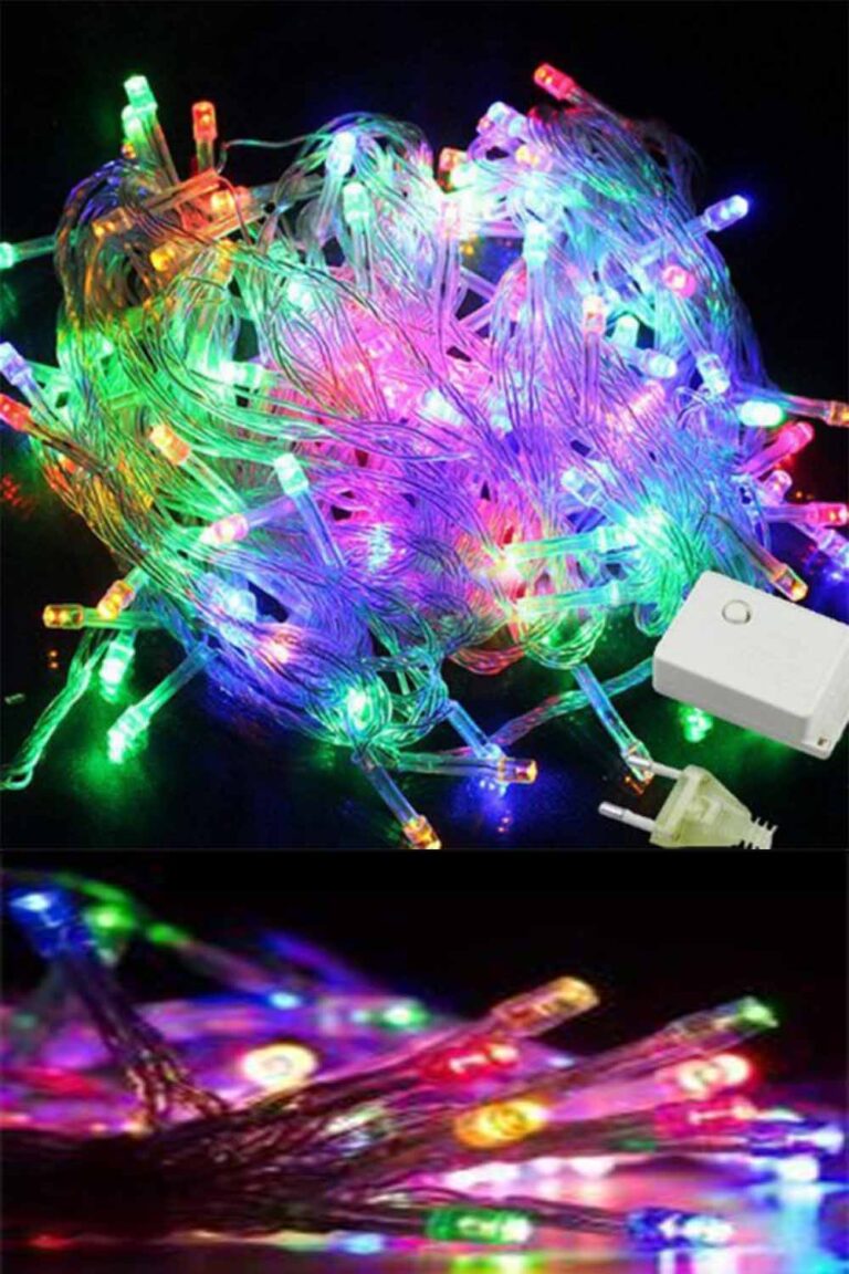 10 METRE RENKLİ RGB FİŞLİ FONKSİYONLU PRİNÇ LED