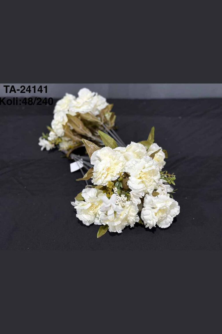TA-24141 - KREM KARANFİL ÇİÇEK